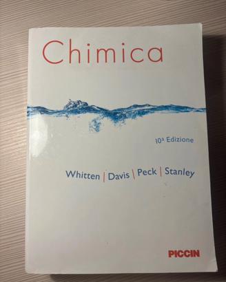Libro Chimica Whitten 10 edizione