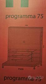 Porta TV GRANDE in vero legno Wengè solo a BERGAMO