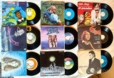 Lotto Stock 18 Dischi Vinile 45 Giri Musica Italia