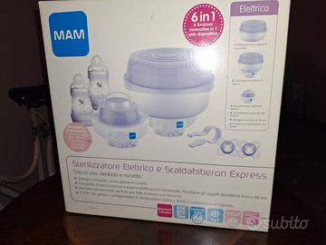Sterilizzatore elettrico e scalda biberon Mam