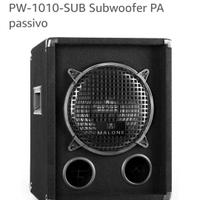 subwoofer malone passivo