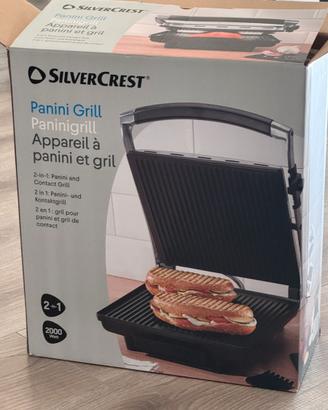 Piastra Silvercrest multifunzione cottura grill