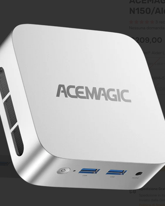Mini PC ACEMAGIC Vista Mini V1 16GB RAM 512GB SSD