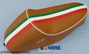 sella-gobba-marrone-trcolore-lungo-vespa-50-specia