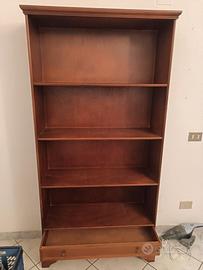 libreria con cassetti 
