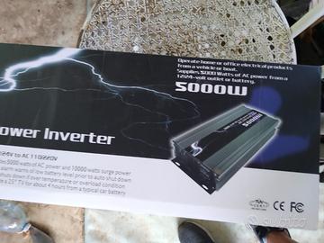 Inverter Professionale 5000W - 12V/24V a 220V - N