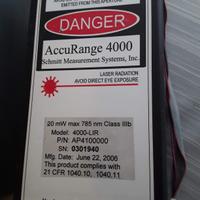 Misuratore laser Ranger  AccuRange 4000lir. Nuovo