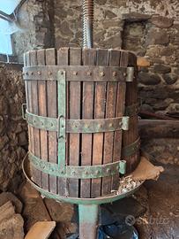 Torchio idraulico originale funzionante 