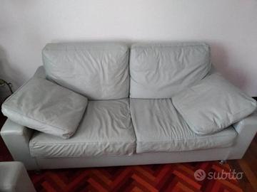 Divano in pelle larghezza 180 cm