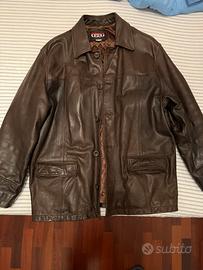 Giaccone in vera pelle vintage