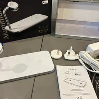 Tappetino Ricarica Wireless Doppio + Watch NUOVO