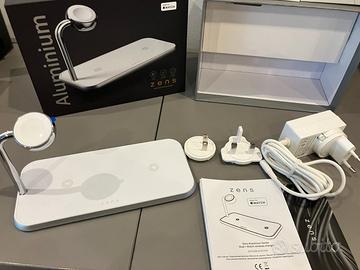 Tappetino Ricarica Wireless Doppio + Watch NUOVO