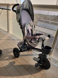 Triciclo passeggino 3 in 1