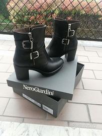 Stivaletti NERO GIARDINI pelle donna