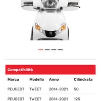 Parabrezza Tweet Peugeot fino al 2022