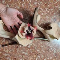 scarpa sandalo tacco 12