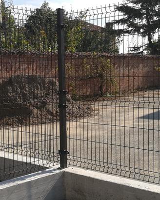 Recinzione in rete elettrosaldata in filo da 5mm