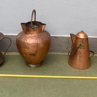 Brocche e vasi in rame