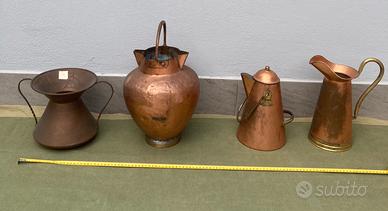Brocche e vasi in rame