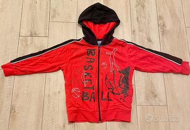 Felpa cappuccio bimbi