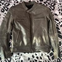 Giacca moto pelle Carburo Solaris