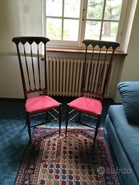 sedie "chiavarine" anni 50