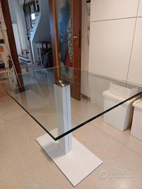 Cattelan tavolo in cristallo