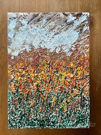 Dipinto astratto astratto ( Risveglio D’autunno )
