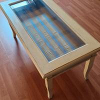 Tavolino da soggiorno anticato