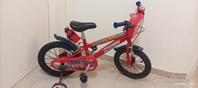Bici per bimbo Disney Cars McQueen  14'