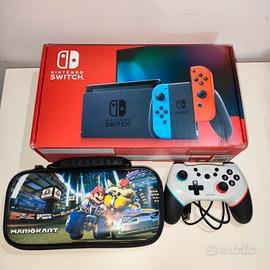 Nintendo switch V2 con accessori