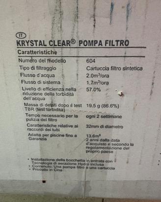Pompa intex