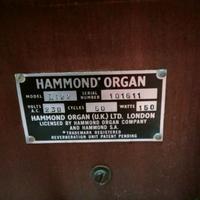 Organo hammond l122
