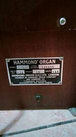 Organo hammond l122