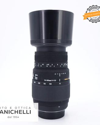 Sigma 70-300 f/4-5.6 DG (Nikon) Usato (G992)    