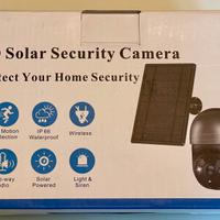 Telecamera da esterno 4G a batteria e solare