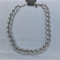 Collana catena stile trapper in lega leggera