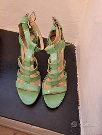 Scarpe, sandali donna vera pelle