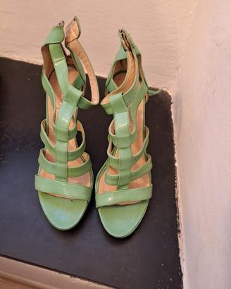 Scarpe, sandali donna vera pelle