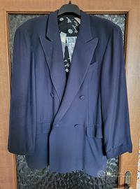 Giacca blazer blu Moschino vintage anni '90 