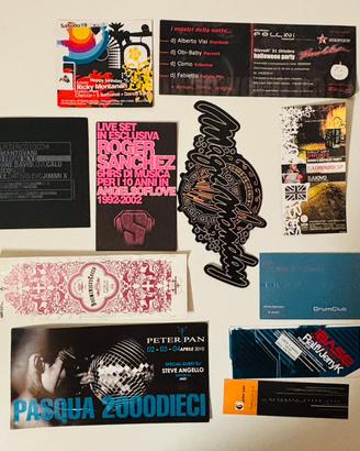 Flyers inviti club disco volantini riduzioni