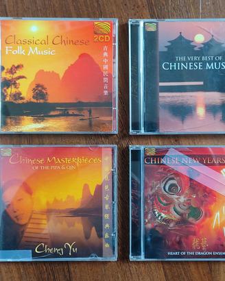MUSICA POPOLARE E TRADIZIONALE CINESE - 5 CD
