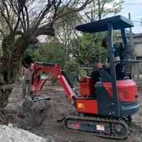 Miniescavatore / Escavatore 12Q a cingoli di gomma