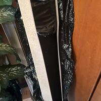 zoccolo 4 metri color nero pvc