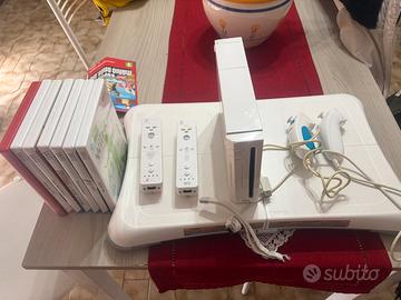 Wii e wii fit con giochi
