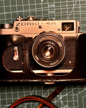 Zorki 4k-Industar n61 52 mm f2.8 testata