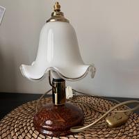 Lampada vintage in vetro di murano