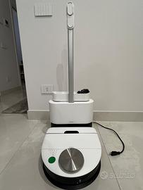 Robot Aspirapolvere Folletto VR7s con Base di svuo
