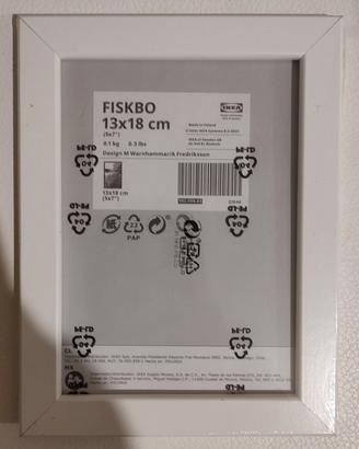 Cornice IKEA FISKBO 13X18 nuova sigillata 