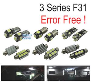 KIT 13 LAMPADE LED INTERNE BMW SERIE 3 F31 WAGON T